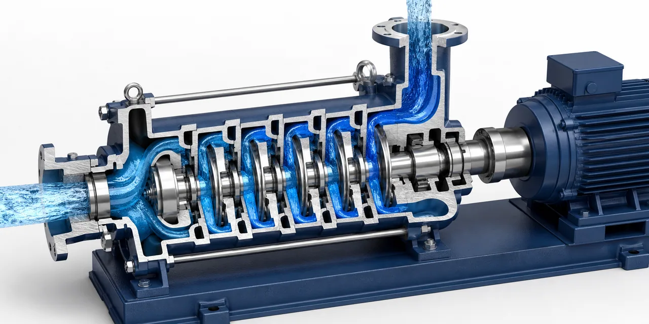 Pumps & Pumping working principle and structure illustration