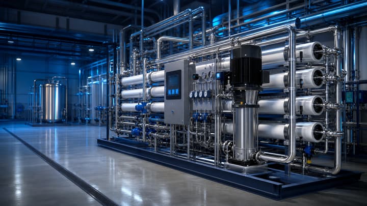 High-recovery RO systems: pushing past the 75–90% permeate ceiling water treatment solution illustration